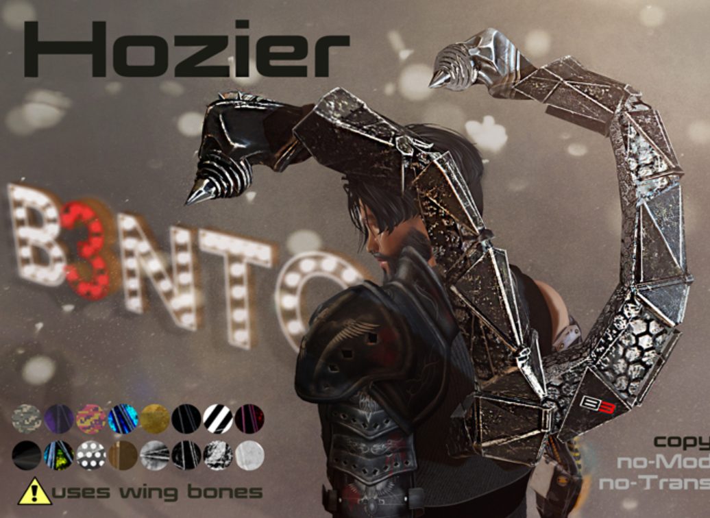 Hozier winged mechanical rig render